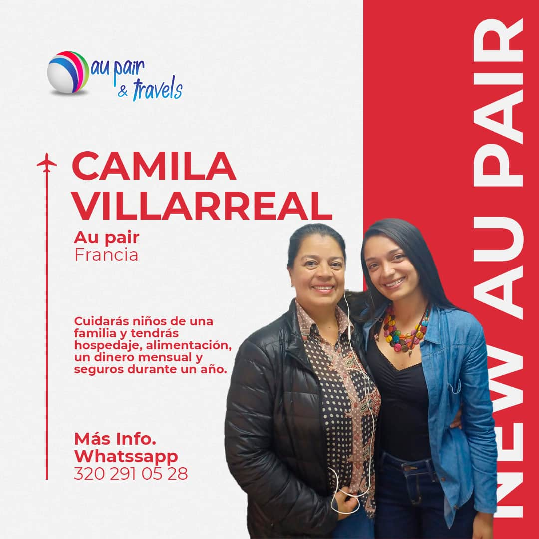 Camila Villareal es actualmente Au pair en Francia