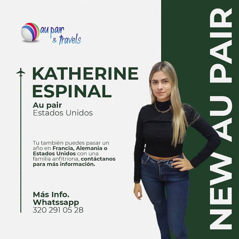 Katherine Espinal Au pair Estados Unidos